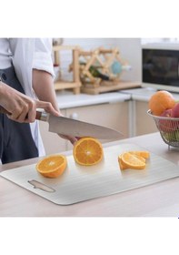 Resim Cvs Dn 00137 Paslanmaz Celık Kesme Tahtası Metal 