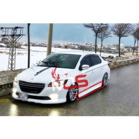 Resim Peugeot 301 Gtx Marşpiyel Sağ Sol Tk Fiberglass Boyasız 