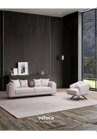 Resim Umay 3+1 Koltuk Takımı & Oturma Grubu Krem 