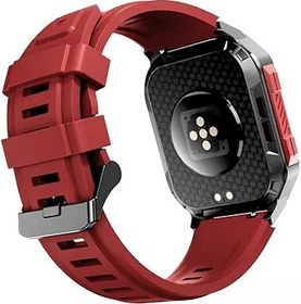 Resim HiFuture Ultra3 2.01" AOD Ekran Bluetooth 5.2 IP68 Su Geçirmez 100+ Spor Modu SpO2 Kalp Atış Takibi Mikrofonlu 52mm Akıllı Saat Kırmızı 