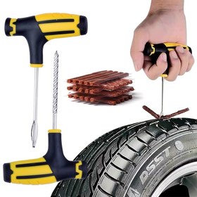 Resim 4 adet Evrensel Lastik Tamir Kiti, Araba, Motosiklet ve Elektrikli Scooter için Taşınabilir Lastik Fix Aracı Seti, Kolay Depolama, Kaymaz Sap, Acil Yolda Tamir Araçları 