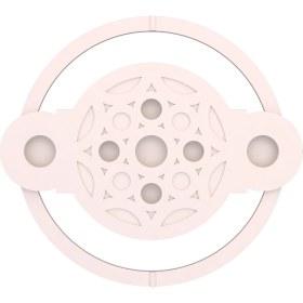 Resim Motifpiyer Tavan LED Spotlu Göbeği 80-Yuvarlak-Dış Çıtalı 