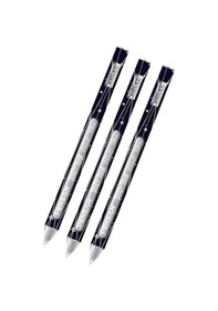 Resim Jel Kalem 1.0 MM 3 Adet Gümüş Renk 