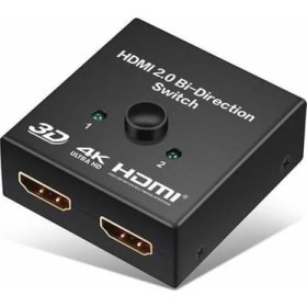 Resim Boblov 2 Port HDMI To HDMI Çift Yönlü Switch ve Splitter HDMI Çoklayıcı Hdmii Seçici 