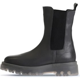 Resim Bueno Shoes Gri Deri Kadın Dolgu Topuklu Bot 01WV1510 01WV1510 