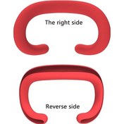 Resim Tongxida Vision Pro İçin Pembe Silikon Göz Maskesi, Sweatproof, Toz Geçirmez, Değiştirilebilir, 17x10x2 Cm 