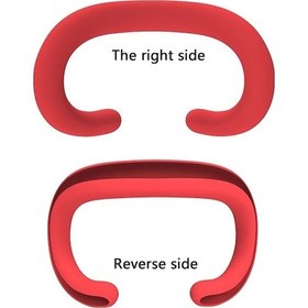 Resim Tongxida Vision Pro İçin Pembe Silikon Göz Maskesi, Sweatproof, Toz Geçirmez, Değiştirilebilir, 17x10x2 Cm 