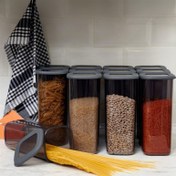 Resim Vienev 12'li Foly Kare Erzak Saklama Kabı Seti - 1750 ml 