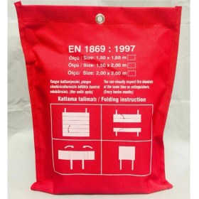 Resim Ysb Yangın Söndürme Battaniyesi 1.5x1.8m 