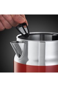 Resim RUSSEL HOBBS Russell Hobbs Su Isıtıcı Retro Kırmızı 