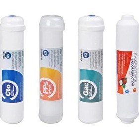 Resim Sulook Kapalı Kasa 4'lü Su Arıtma Filtresi Inline 