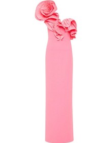 Resim Rebecca Vallance Şık Rosita Elbise Pembe 