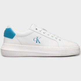 Resim Calvin Klein Bayan Ayakkabı Yw0yw01846 0le Beyaz-mavi Beyaz-mavi 
