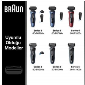 Resim Braun Series 5 53b Tıraş Makinesi Yedek Başlığı - Siyah 