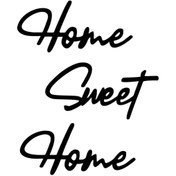 Resim habune Home Sweet Home Sticker 10 X 12 Cm 