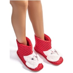 Resim Twigy Bunny Kadın Ev Botu Kırmızı 36/41 CC0040 Kırmızı 