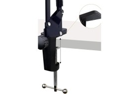 Resim Gampus Masa Üstü Mikrofon Tutucu Stand Ayarlanabilir Canlı Yayın Yayıncı Mikrofon Tablet Tutucu Stand St-35 