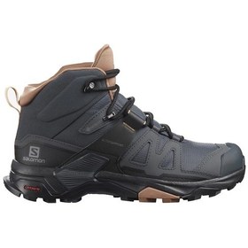 Resim Salomon X Ultra 4 Mid Gtx Kadın Outdoor Ayakkabı L41295600 Antrasit - Gri 