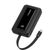 Resim Anker Zolo Powerbank 10K 30W Dahili USB-C Kablo 