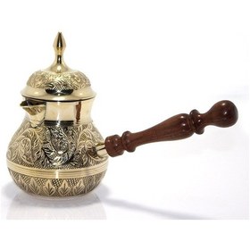 Resim Pirinç Cezve 6.5'' İnc 