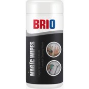 Resim Brio Magic Wipes Güçlü Temizleme Mendili 17X26 40 Yaprak 