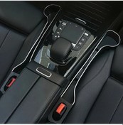 Resim Xuweiwei 2'li Fonksiyonel Araç Koltuğu Arası Organizer Siyah Telefon Anahtar Tutucu 