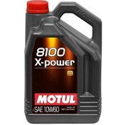 Resim Motul 8100 X-Power 10W-60 4 Litre Motor Yağı (Üretim Yılı: 2023) 