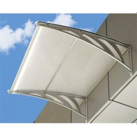 Resim Transpaforza Tf Std 1.12 Kapı Üstü Sundurma 360 X 100 Beyaz 3 Mm Solid Levha 