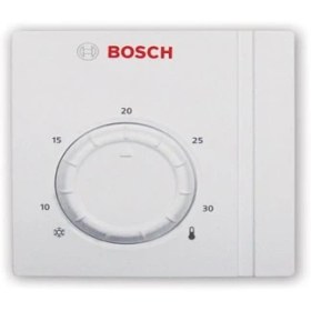 Resim Bosch TR15 Kablolu Oda Termostatı Mekanik Kontrol Beyaz Renk 5c - 30c Ayar Aralığı 