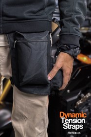 Resim Motobros E-27 Motosiklet Bacak Çantası Motorcu Çantası Motosiklet Çantası Geniş Kalıp 