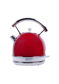 Resim Berghoff Gem Retro 1.7 Litre Kırmızı Yuvarlak Su Isıtıcısı Kırmı 