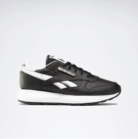 Resim Reebok Classic Leather Kadın Siyah Spor Ayakkabı 