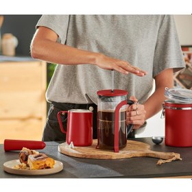 Resim Tchibo French Press, Kırmızı 800 Ml Kırmızı 