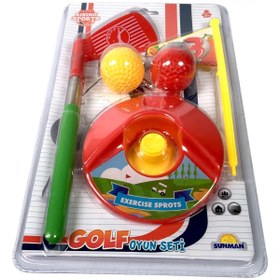 Resim AyrStore Minyatür Mini Golf Seti - S00003258 