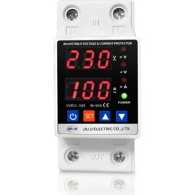Resim Jıujı Voltaj ve Akım Koruma Rölesi Monofaz 100A 