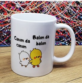 Resim Canım Da Canım Balım Da Balım Tasarımlı Kupa Bardak - 9094583854038rx8 