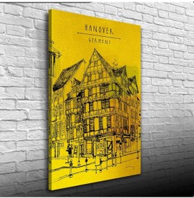 Resim Germany Klasik Alman Mimarisi Kanvas Tablo 50 X 70 