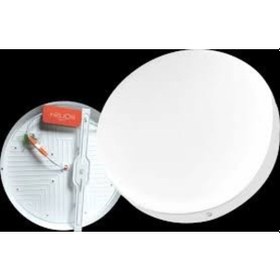 Resim Helios: Sıva Üstü Yuvarlak Panel, Backlight, Lina Album, 48w, 6500k Beyaz Işık, Beyaz Yuvarlak Metal Kasa Hs 1061 Beyaz 