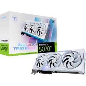 Resim Msı VGA Geforce Rtx 5070 Tı 16G Gamıng Trıo Oc Whıte RTX5070TI 16GB Gdrr7 256 B DX12 Pcıe 5.0 X16 (3xdp 1xhdmı) Ekran Kartı 