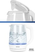 Resim GoldMaster Beykoz 1.7 Lt Işıklı Cam Kettle Su Isıtıcı GM-7379 Goldmaster