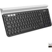 Resim Logitech K780 Multi-Platform Ingilizce Q Kablosuz Klavye Siyah 