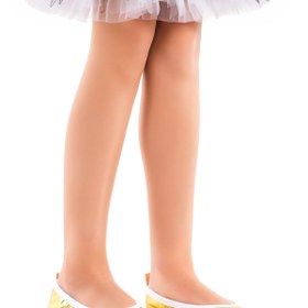 Resim Kiko Kids Prom Kız Çocuk Pisi Pisi Balo Dans Gösteri Ayakkabısı Altın 