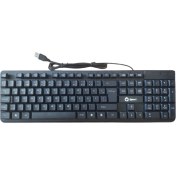 Resim QParts Qpart K13 USB Ofis Klavyesi Q Tr Kablolu 
