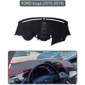 Resim Ford Kuga 2015-2019 Torpido Koruma Halısı Gri Kenar 
