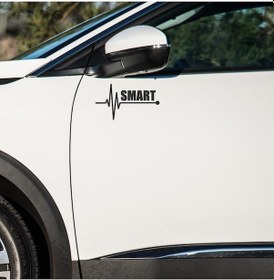 Resim Smart Crossblade Sticker Sol Sağ Yan Ayna Altı Araç Markalı St 