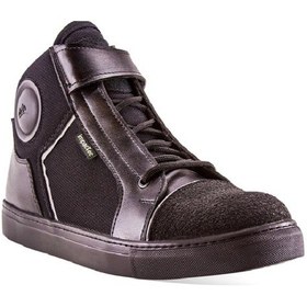 Resim Rockwell Luke Tex Impactec Siyah Yazlık Motosiklet Botu 