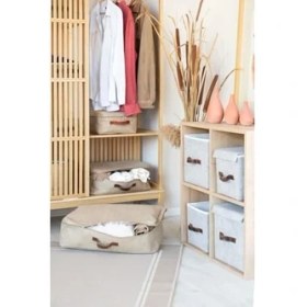 Resim Bee Büyük Boy Jüt Baza Altı Yastık Yorgan Kazak Hurcu 60 x 18 x 45 cm 