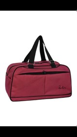 Resim Askılıklı Spor El Valizi Büyük El Çantası Kırmızı 
