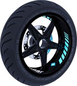 Resim Gp Racing Nane Yeşili İç Jant Şeridi Sticker Çınar Extreme Çınar Extreme