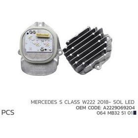 Resim Nıken 064mb325101 - Mercedes S Class W222 2018-sol Led Mod A2229 
